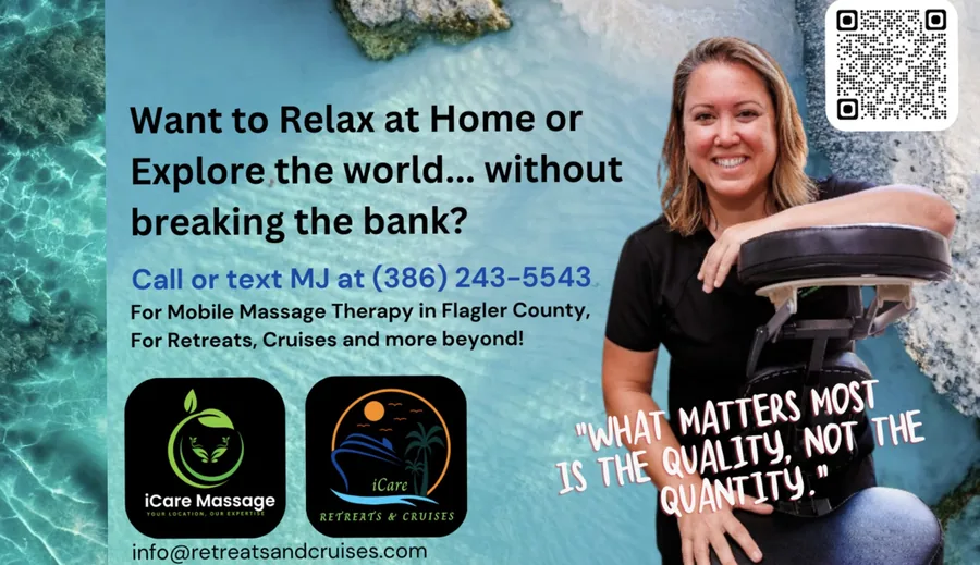 Retreats and Cruises business card